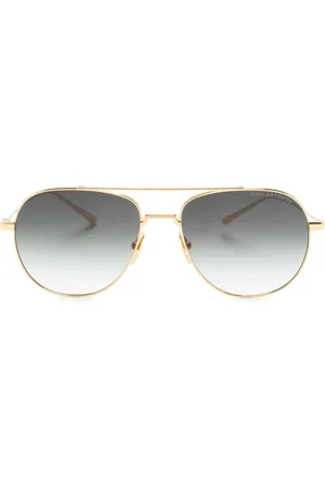 DITA EYEWEAR Solbriller med rundt stel og logotryk