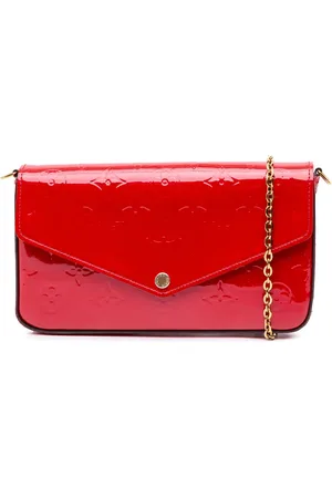 LOUIS VUITTON Vernis Pochette Felicie crossbody-taske med monogram fra 2018