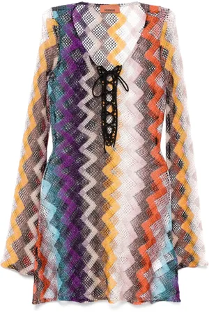 Missoni Kjole med lange ærmer