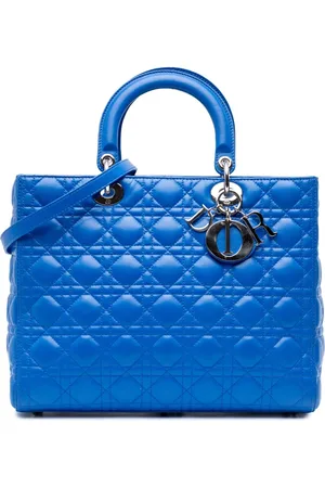 Dior Stor Cannage Lady Dior satchel-taske i lammeskind fra 2013