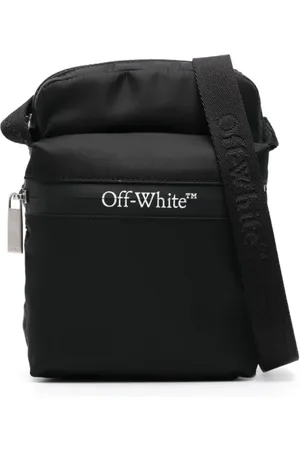 OFF-WHITE Messenger-taske med logotryk