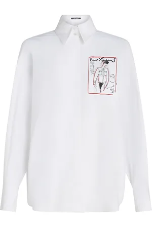 Karl Lagerfeld Karl Series poplin-skjorte