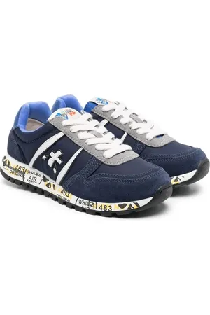 Premiata Sky sneakers med logomærke