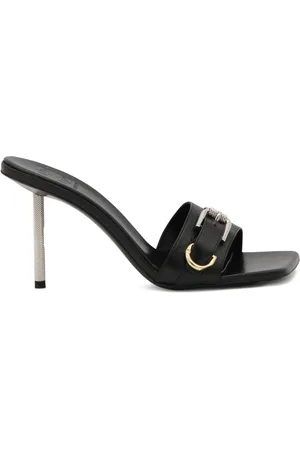 Givenchy 90mm Voyou mules i læder