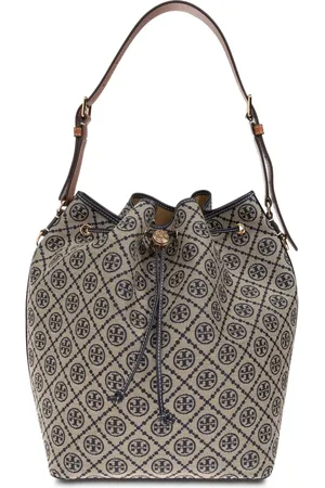 Tory Burch Bucket-taske i læder med T-monogram