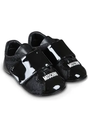 Moschino Sneakers i læder med logotryk