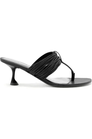 Proenza Schouler Sandaler med hæl og plisseret detalje