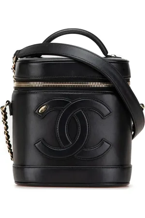 CHANEL CC Vanity Case satchel-taske i lammeskind fra 2019