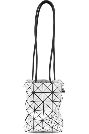 Issey Miyake Bøllehat med geometrisk mønster