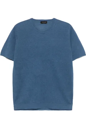 Roberto Collina T-shirt i hør