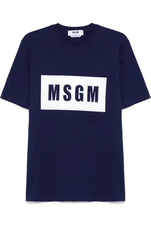 Msgm T-shirt med logotryk