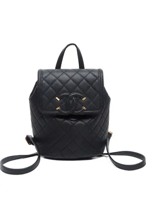 CHANEL Lille diamantquiltet rygsæk fra 2019