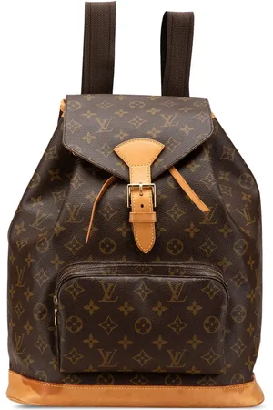 LOUIS VUITTON Montsouris GM rygsæk med monogram fra 1995