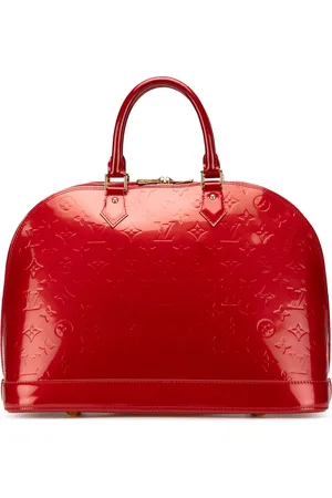 LOUIS VUITTON Monogram Vernis Alma GM håndtaske fra 2000-2024