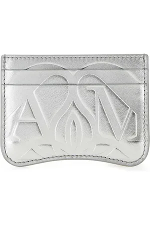 Alexander McQueen The Seal kortholder i læder