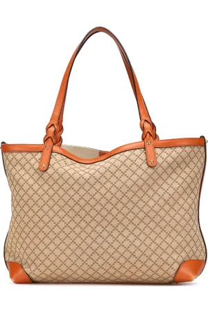 Gucci Mellemstor Diamante Craft tote i kanvas fra 2000-2015