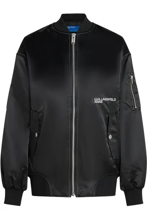 Karl Lagerfeld Bomberjakke i satin-finish