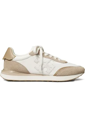 Tory Burch Destiny sneakers med ruskindspanel