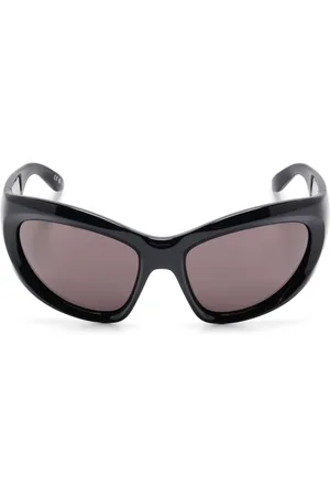 Balenciaga Wrap solbriller med D-stel