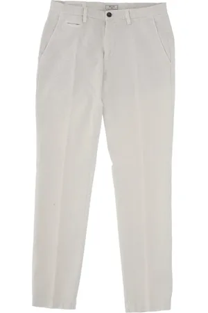 BRIGLIA Pressed-crease trousers