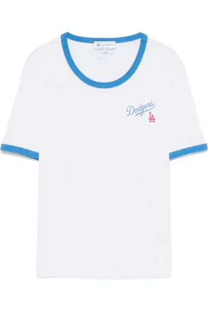 Sporty & Rich X The LA Dodgers Serif Ringer T-shirt