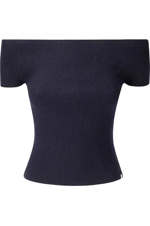 EXTREME CASHMERE Ribstrikket top
