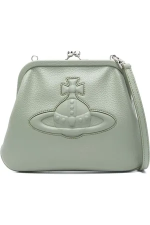 Vivienne Westwood Clutch i orb-præget læder