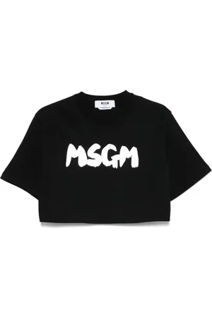 Msgm T-shirt med logotryk