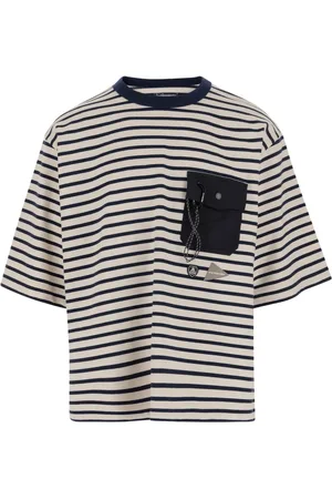 and wander X Orcival T-shirt med striber