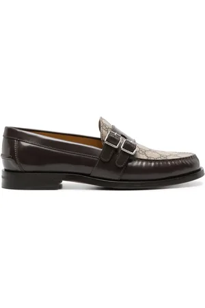 Gucci GG Supreme loafers i læder