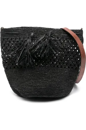 IBELIV Haingo bucket-taske i bast