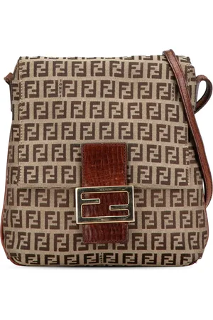 Fendi Crossbody-taske med Zucchino-kanvas fra 2000-2010