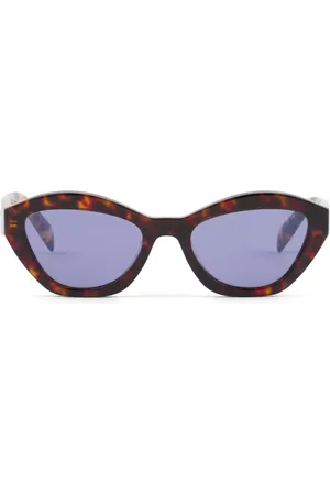 Prada Cat-eye solbriller med logoplade