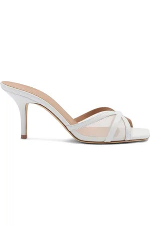 MALONE SOULIERS 70 mm Perla mules