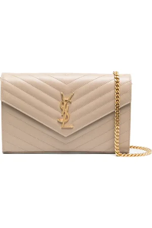 Saint Laurent Classic Cassandre pung med kæde