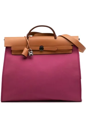 Hermès Toile Herbag Zip 39 satchel-taske fra 2011