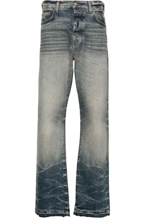 AMIRI Jeans med lige ben og Release-kant