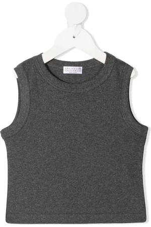 Brunello Cucinelli Tanktop med rund hals