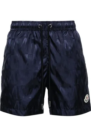 Moncler Badeshorts med monogram-jacquard