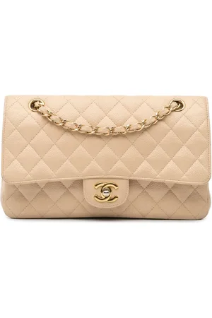 CHANEL Medium Classic Caviar Double Flap skuldertaske fra 2008-2009