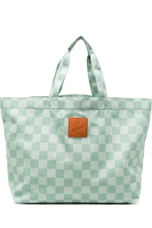 Café Kitsuné Stor skakternet tote