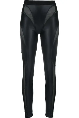 VERSACE Leggings i imiteret læder