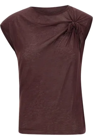 Victoria Beckham Top med knudedetalje