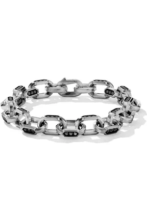 David Yurman Hex kædearmbånd i sterlingsølv (9,5 mm)