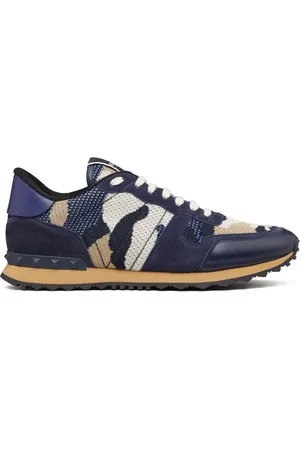 VALENTINO GARAVANI Camouflage Rockrunner low-top sneakers