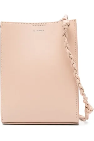 Jil Sander Tangle crossbody-taske i læder