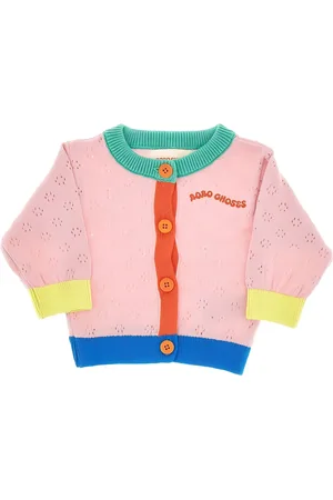 Bobo Choses Cropped cardigan med knapper
