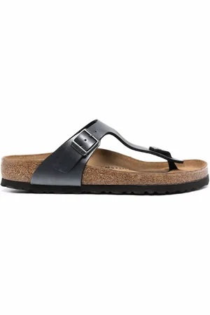Birkenstock Flade sandaler med spændedetalje