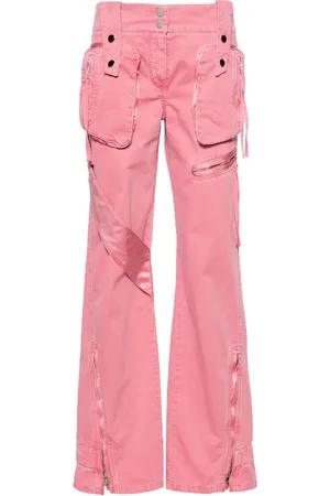 BLUMARINE Lavtaljede cargo-bukser