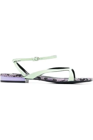 Sergio Rossi Sr Aracne sandaler med slangetryk